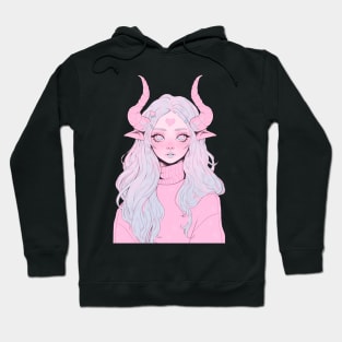 Pink Demon Hoodie